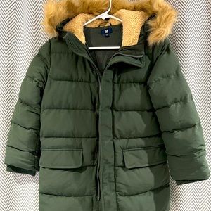 👍👍👍New Uniqlo Winter Jacket Mid-length Size9-10